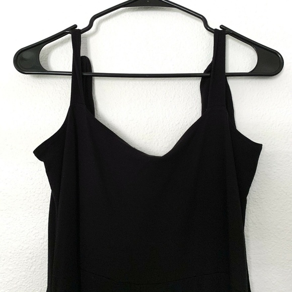 Reformation Black Wells Tie Shoulder Dress - Picture 10 of 11